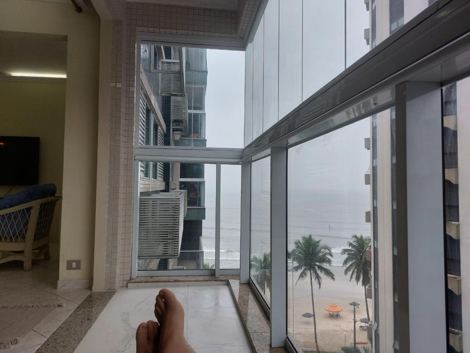 Apartamento Com Vista Mar Guarujá Kültér fotó