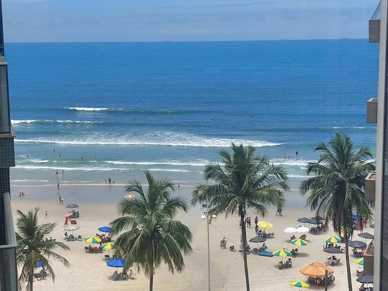 Apartamento Com Vista Mar Guarujá Kültér fotó